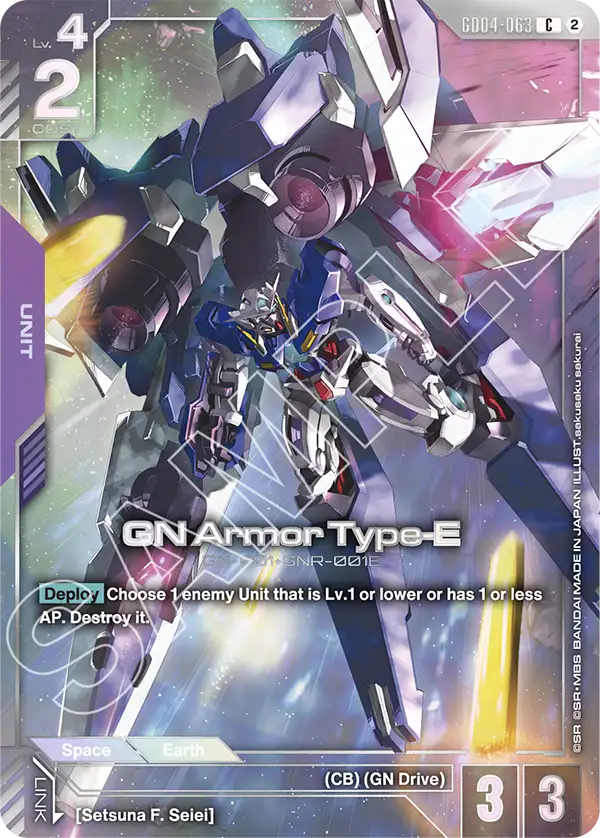 GN Armor Type-E
