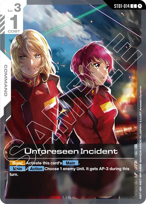 Unforeseen Incident