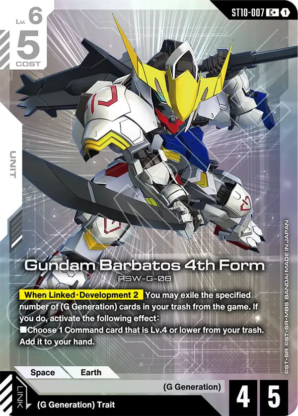 Gundam Barbatos 4th Form